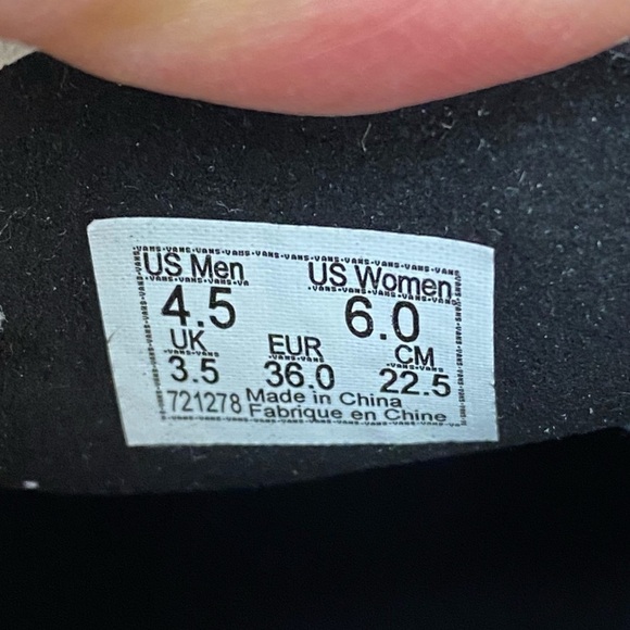 Vans Mule Sf Snake Marshmallow Slip on Sneakers Size 6 Women - Picture 12 of 12